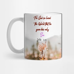 Bible John 3:16 Mug